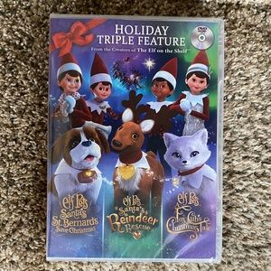“Elf on the shelf” triple feature kids DVD
